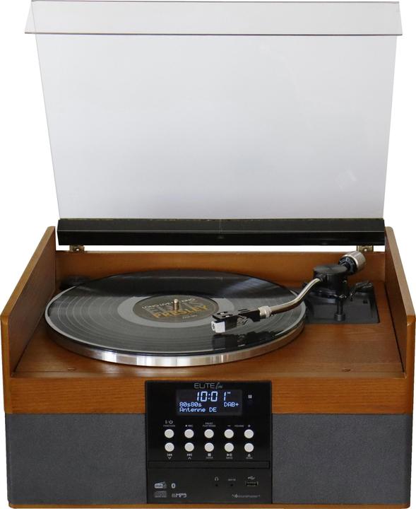 Soundmaster PL910 (Platine, Bluetooth, Lecteur de CD, 1x 10 W)
