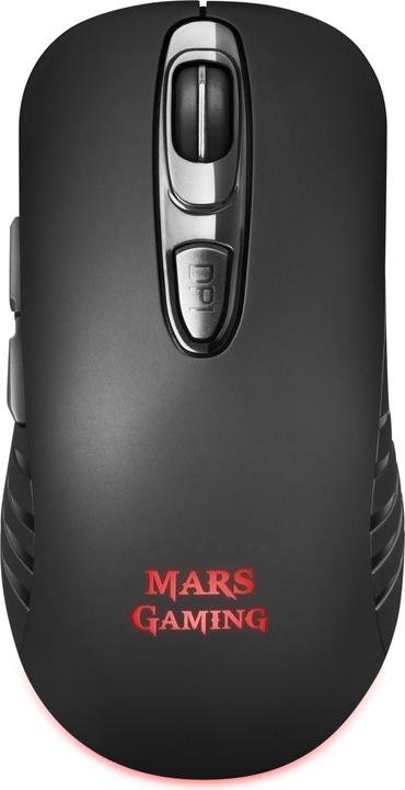 Produktbild Mars Gaming MMW2 Wireless mouse for games with additional buttons (Kabellos)