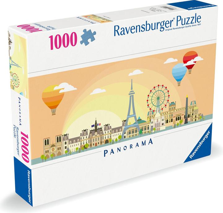 Produktbild Ravensburger Puzzle 12000448 - Ein Tag in Paris - 1000 Teile Puzzle für Erwachsene und Kinder ab 14 (1000 Teile)