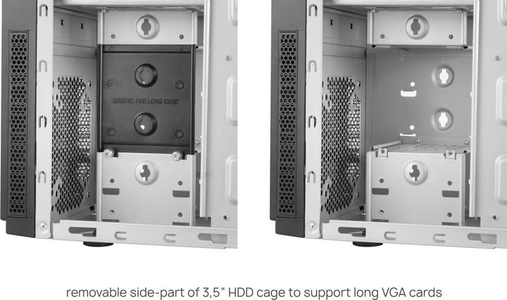 Produktbild Chieftec HC-10B-OP (mATX, Mini-ITX, ATX)