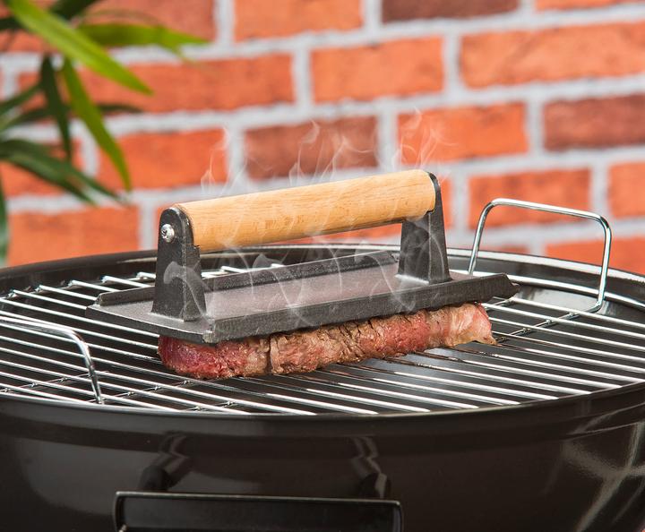 Produktbild Rosenstein & Söhne BBQ-Fleischbeschwerer und Burgerpresse
