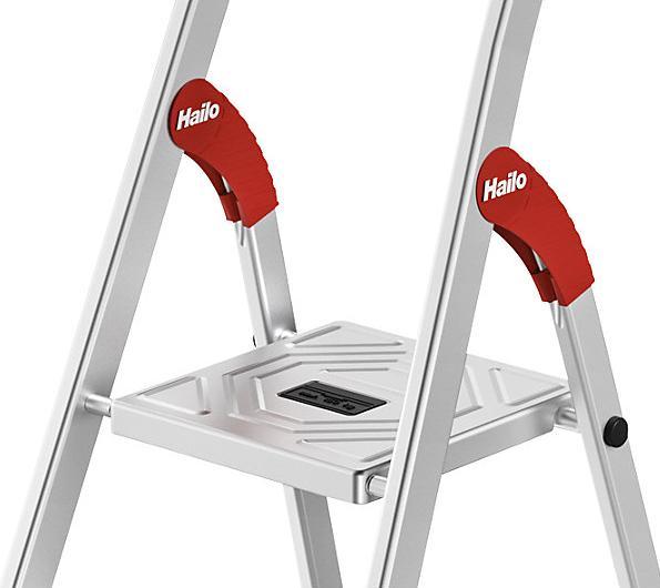 Produktbild Hailo L60 StandardLine, Alu-Sicherheits-Stehleiter, 4 Stufen (Stehleiter, 161 cm)