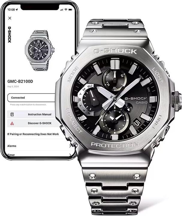 Actual product image G-Shock GMC-B2100D-1AER (Chronograph, 46 mm)