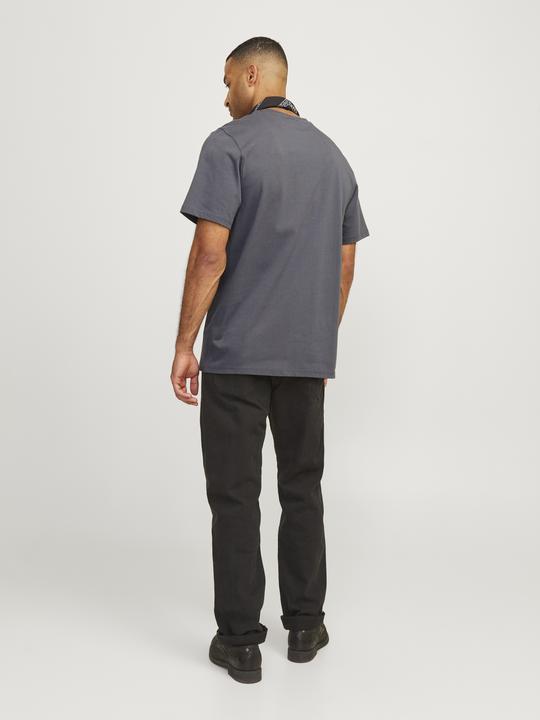 Actual product image Jack & Jones RDD Single colour round neck T-shirt T-shirt (L)