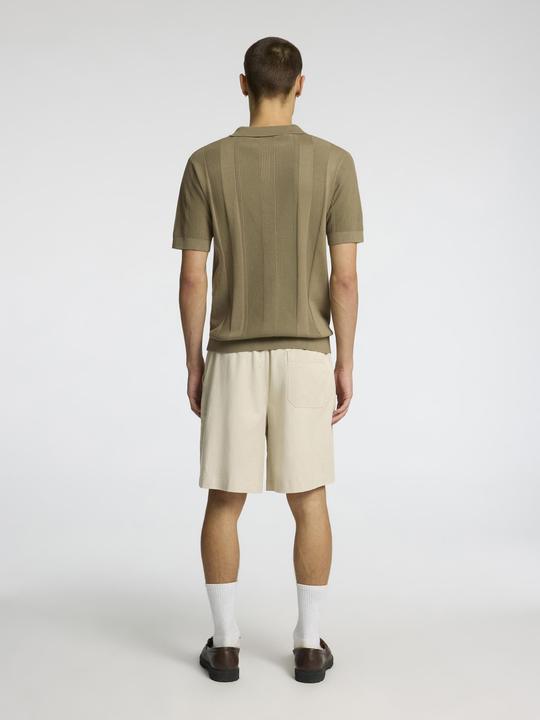 Image du produit Selected Homme Kurzarm Polohemd aus Strick (S)