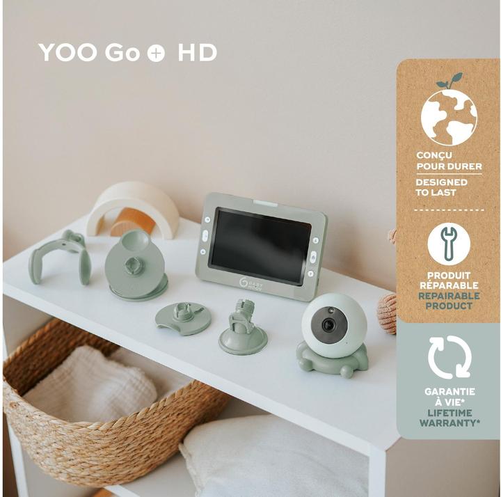 Actual product image Babymoov Yoo Go + HD (Video & Audio, 300 m)