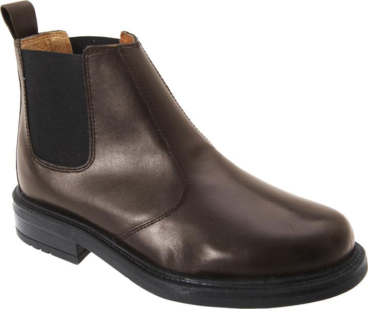Roamers Chelsea Leder Stiefeletten