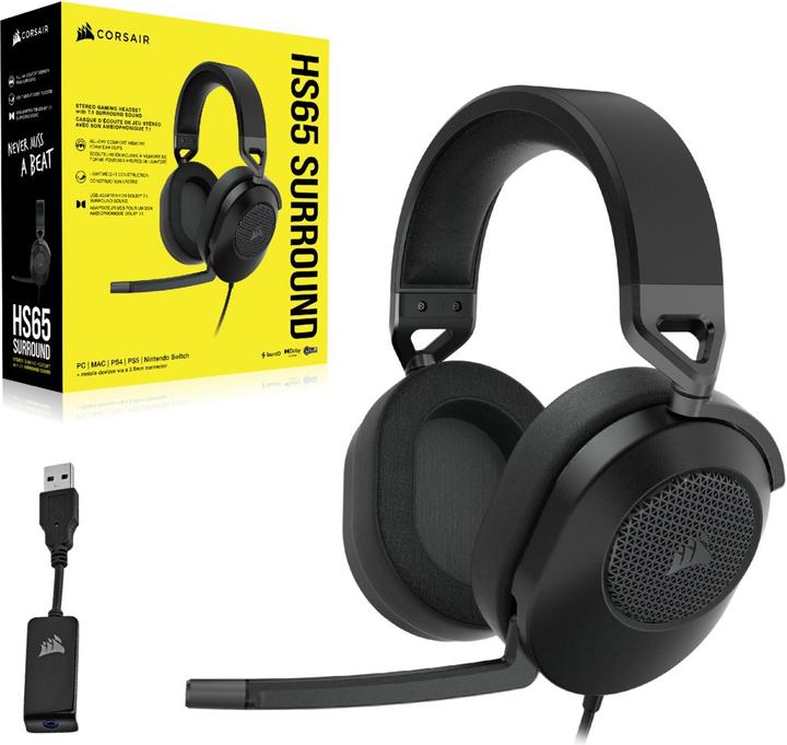 Actual product image Corsair HS65 Surround (Cable)
