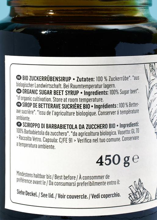 Valori nutrizionali e ingredienti KoRo Sciroppo di barbabietola da zucchero biologico (3600 g)