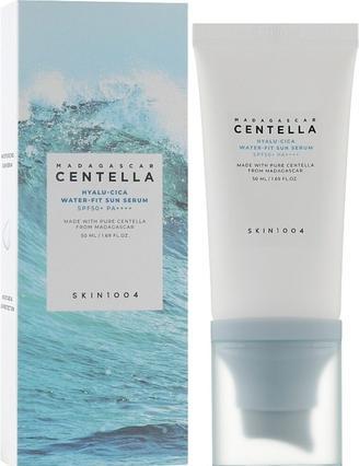 Actual product image Skin1004 Madagascar Centella Hyalu-Cica Water-Fit Sun Serum (Sun cream face, SPF 50+, 50 ml, 50 g)