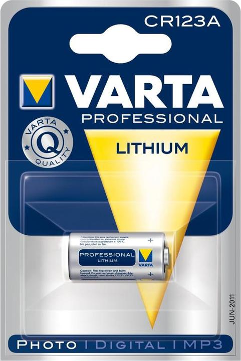 Productafbeelding Varta Foto Lithium (1 Pcs., CR123A, 1480 mAh)