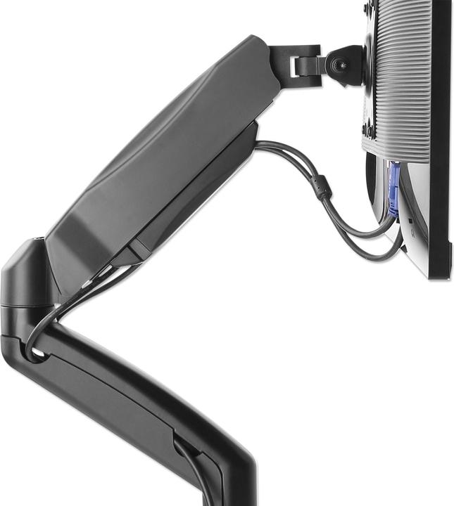 Produktbild Manhattan 2-fach Monitorhalterung Gasdruck Aluminium (Tisch, 32")