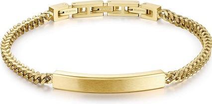 Produktbild Brosway Stylish menÂ's gold-plated bracelet Ink BIK12