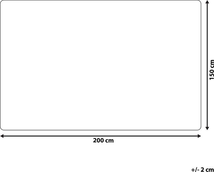 Actual product image Beliani Koc 150 x 200 cm pink CHAAB (150 x 200 cm)