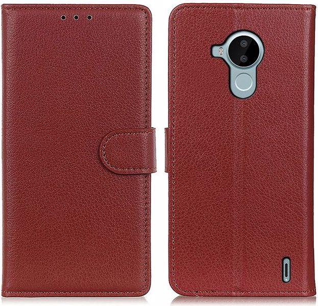 Actual product image MU Classic Litchi Leather Bookcover Series (Nokia C30)