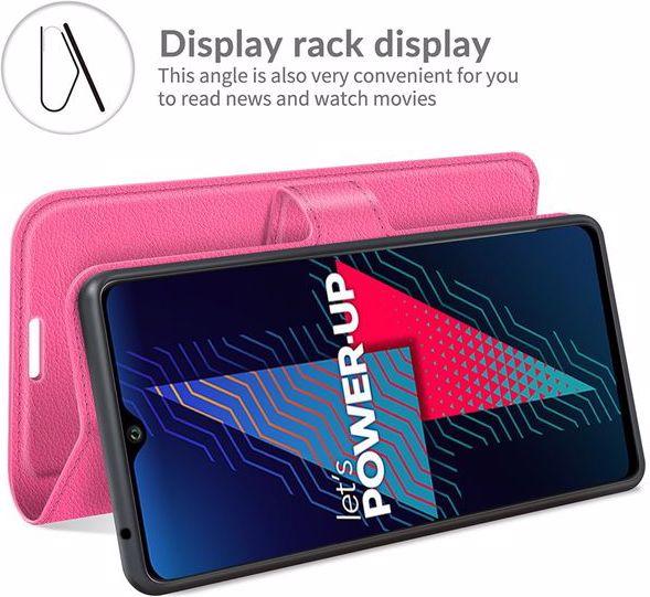 Actual product image MU Classic Litchi Leather Bookcover Series (Wiko Power U30)