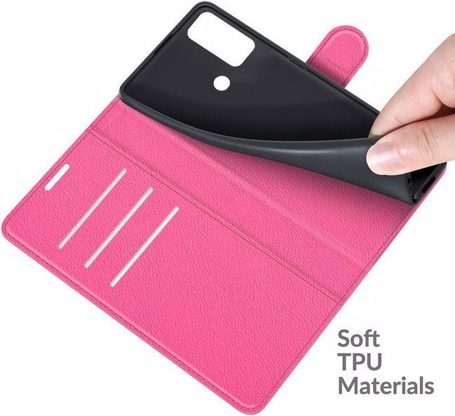 Actual product image MU Classic Litchi Leather Bookcover Series (Wiko Power U30)
