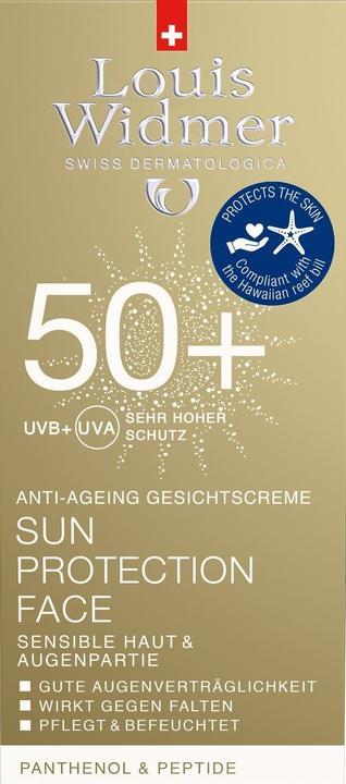 Immagine prodotto Louis Widmer Protezione solare (Crema solare viso, SPF 50, 50 ml, 79 g)