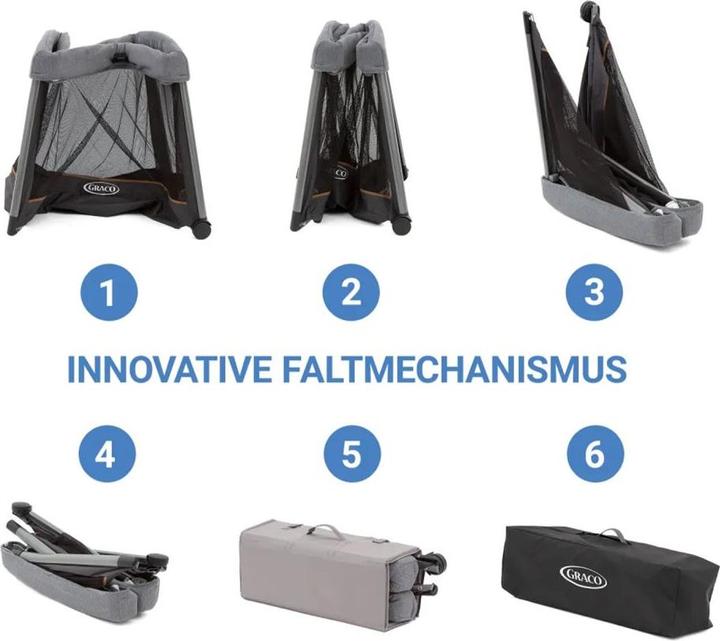 Actual product image Graco Reisebetten Reisebett FoldLite ab Geburt - 3 Jahre nur