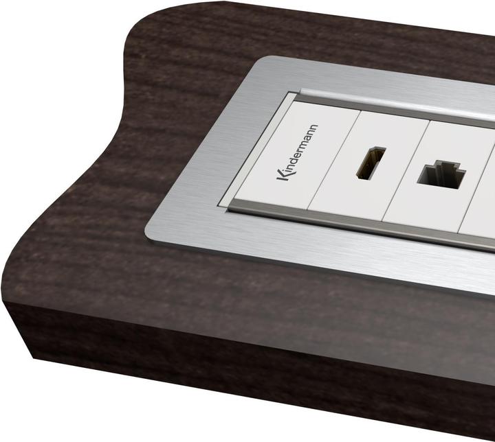 Immagine prodotto Telaio CablePort a 4 vie - alluminio anodizzato
