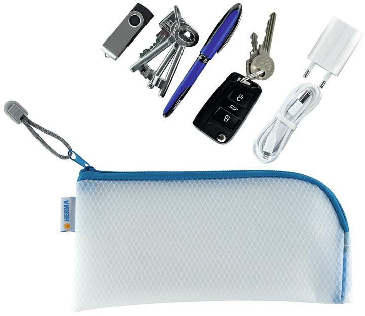 Actual product image HERMA Zipped pouch case