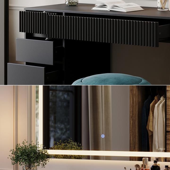 Produktbild Vicco Omira mit Beleuchtung (120 x 76 x 55 cm)