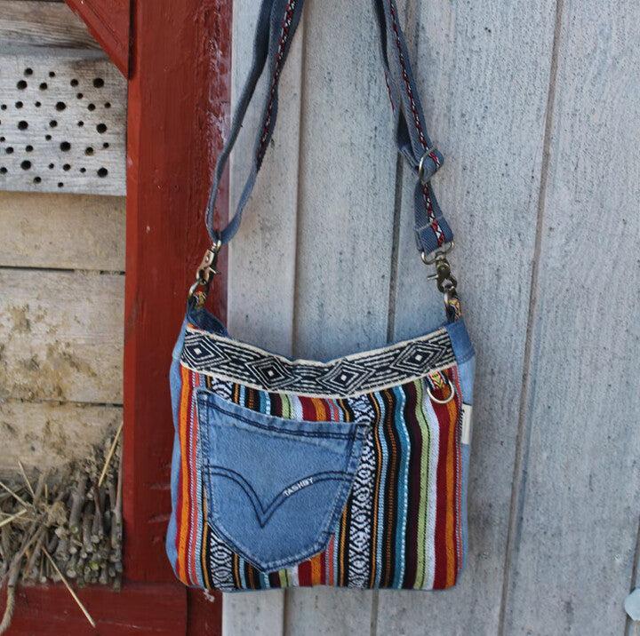 Produktbild Sunsa Jeanstasche Handtasche Crossbody Umhängetsche No.57