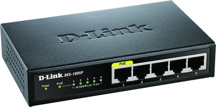 Image du produit D-Link Des-1005p (5 Ports)