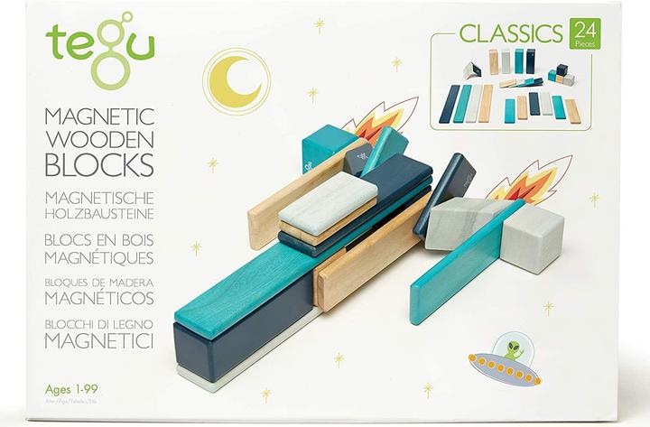 Actual product image Tegu Magnetic wood set
