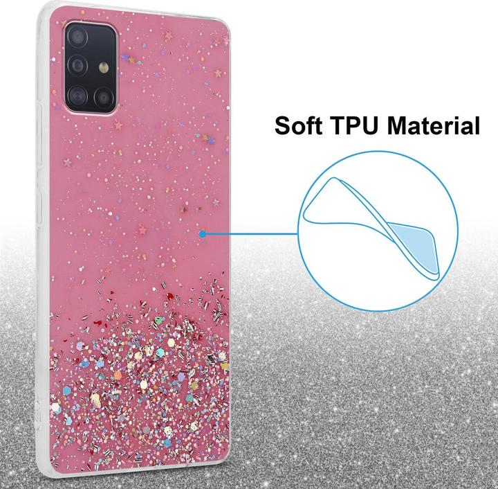 Produktbild Cadorabo TPU Cover funkelnder Glitter (Samsung Galaxy M40s)