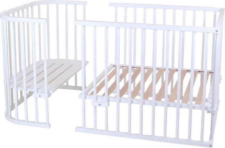 Produktbild Babybay Umbausatz Kinderbett weiss lackiert für Original