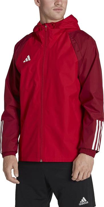 Produktbild adidas Tiro 23 Competition All Weather Herrenjacke rot HE5653 (S) (S)