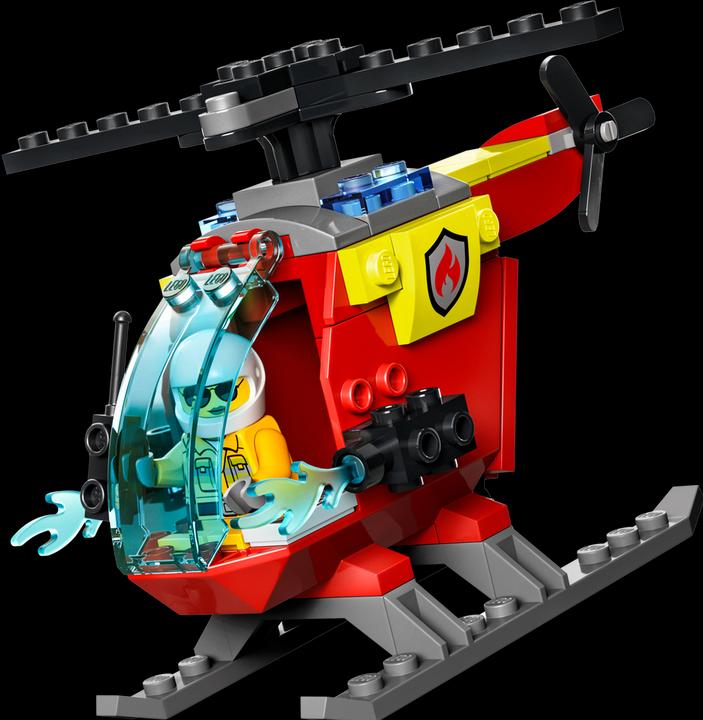 Produktbild LEGO Feuerwehrhubschrauber (60318, LEGO City)