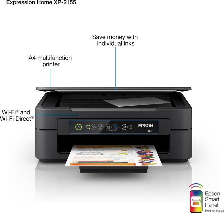Actual product image Epson Expression Home XP-2155 (Ink, Colour)