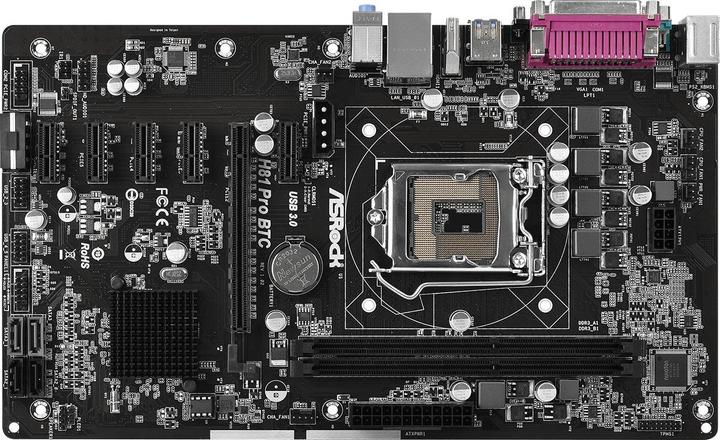 Image du produit AsRock H81 Pro BTC R2.0 (LGA 1150, Intel H81, ATX)