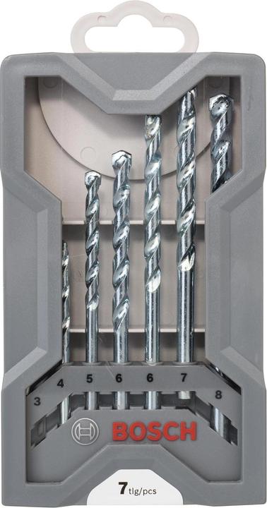 Actual product image Bosch Professional Zubehör Carbide stone twist drill- (3 mm, 4 mm, 5 mm, 6 mm, 7 mm, 8 mm)