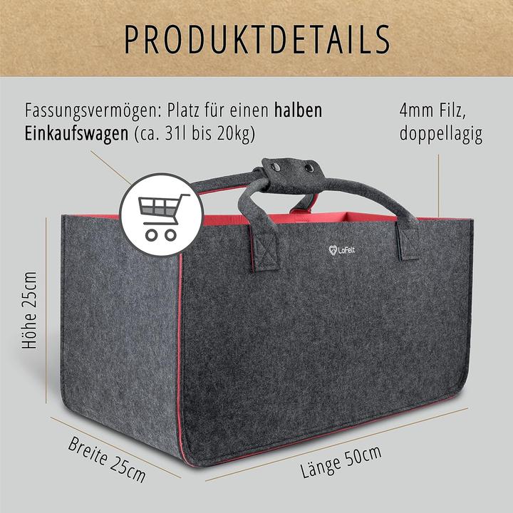 Image du produit LoFelt Sac à provisions