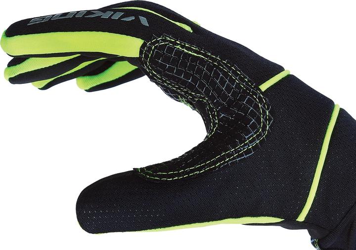 Immagine prodotto Vikingsports Guanti da sci alpinismo VIKING - Polsini elastici - Guscio rigido - Stampa in silicone - Design (L)