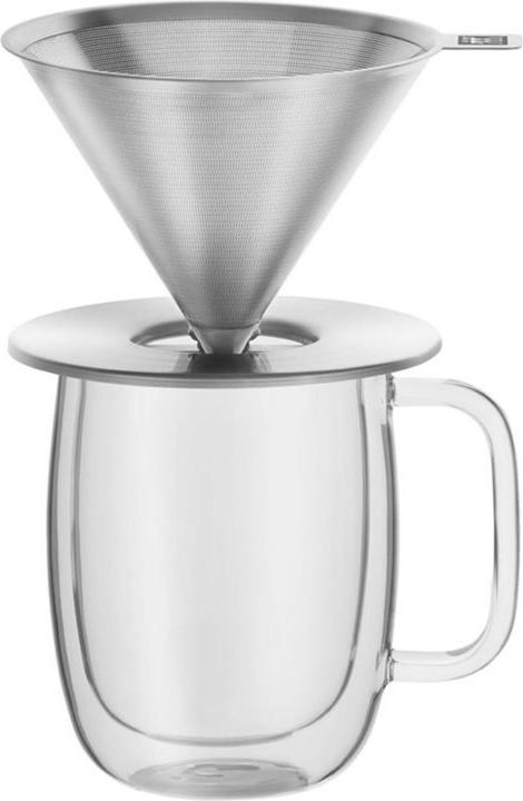 Image du produit Zwilling Lot de 2 filtres à café en acier inoxydable avec tasse double w.