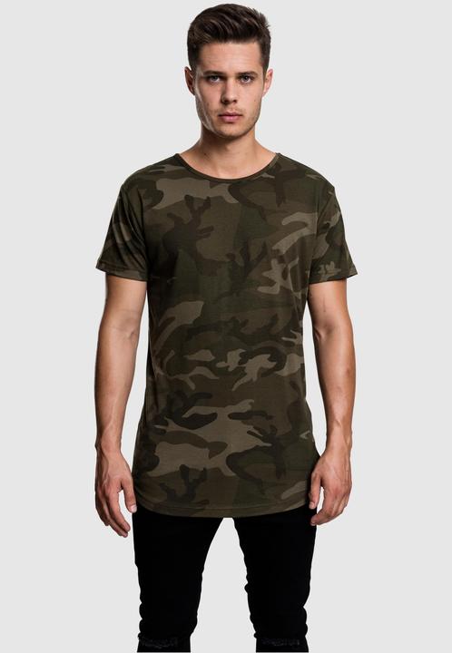 Actual product image Urban Classics Camo Shaped Long Tee (M)