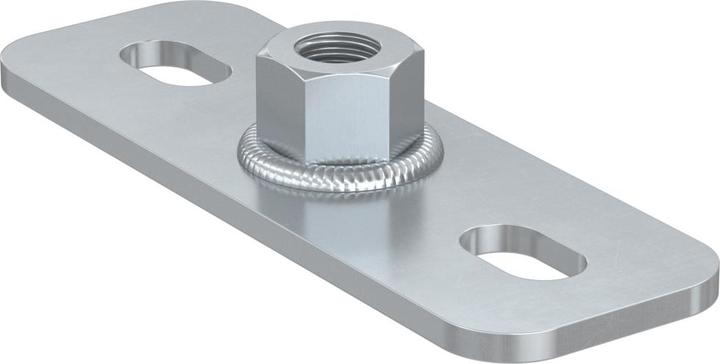 Immagine prodotto Fischer Piastra di base GPL Lunghezza 120 mm Larghezza 40 mm Spessore 4,0 mm Acciaio zincato zincato v (M10)