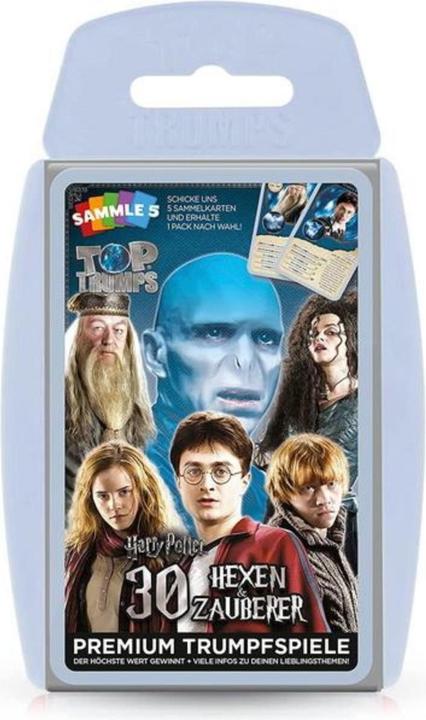 Produktbild Amigo Top Trumps Harry Potter 30 Hexen und Zauberer (Deutsch)