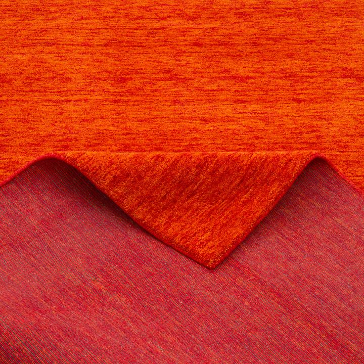 Produktbild Pergamon Wolle Natur Teppich Gabbeh Einfarbig (140 x 200 cm)
