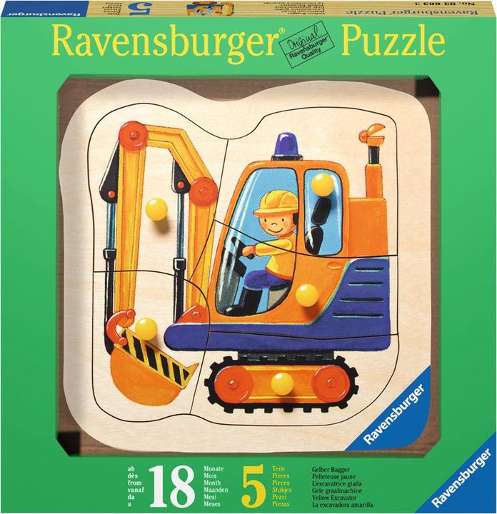 Produktbild Ravensburger Gelber Bagger