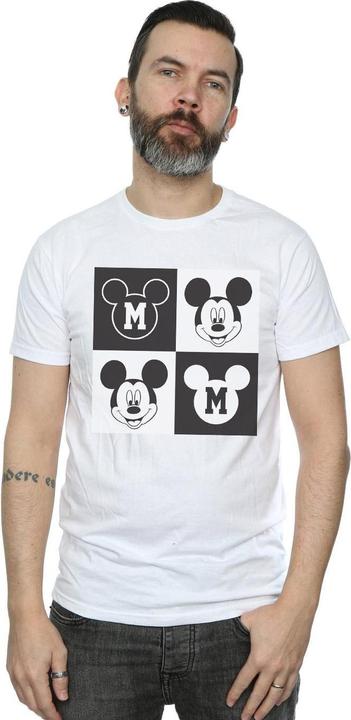 Image du produit Disney - T-shirt MICKEY MOUSE SMILING SQUARES - Homme (XL)