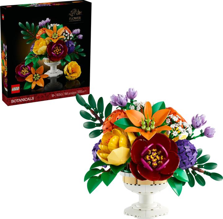 Immagine prodotto LEGO Composizione floreale (10345, LEGO Botanical, Set LEGO rari)