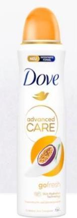 Produktbild Dove Deodorant Aerosol Spray Advanced Care Passionsfrucht 150 ml (Spray, 150 ml)