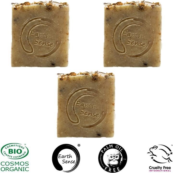Natura Punto 3er-Set Palmölfreie feste Bio-Seife (Hartseife)