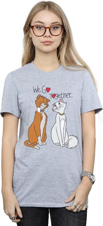 Immagine prodotto Disney The Aristocats We Go Together Maglietta Ampia Donna (M)