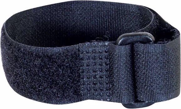 C2G Hook-and-Loop - Kabelverbindung - 28 cm - Schwarz (Packung mit 12) (Klettkabelbinder, 280 mm, 12 Stk.)